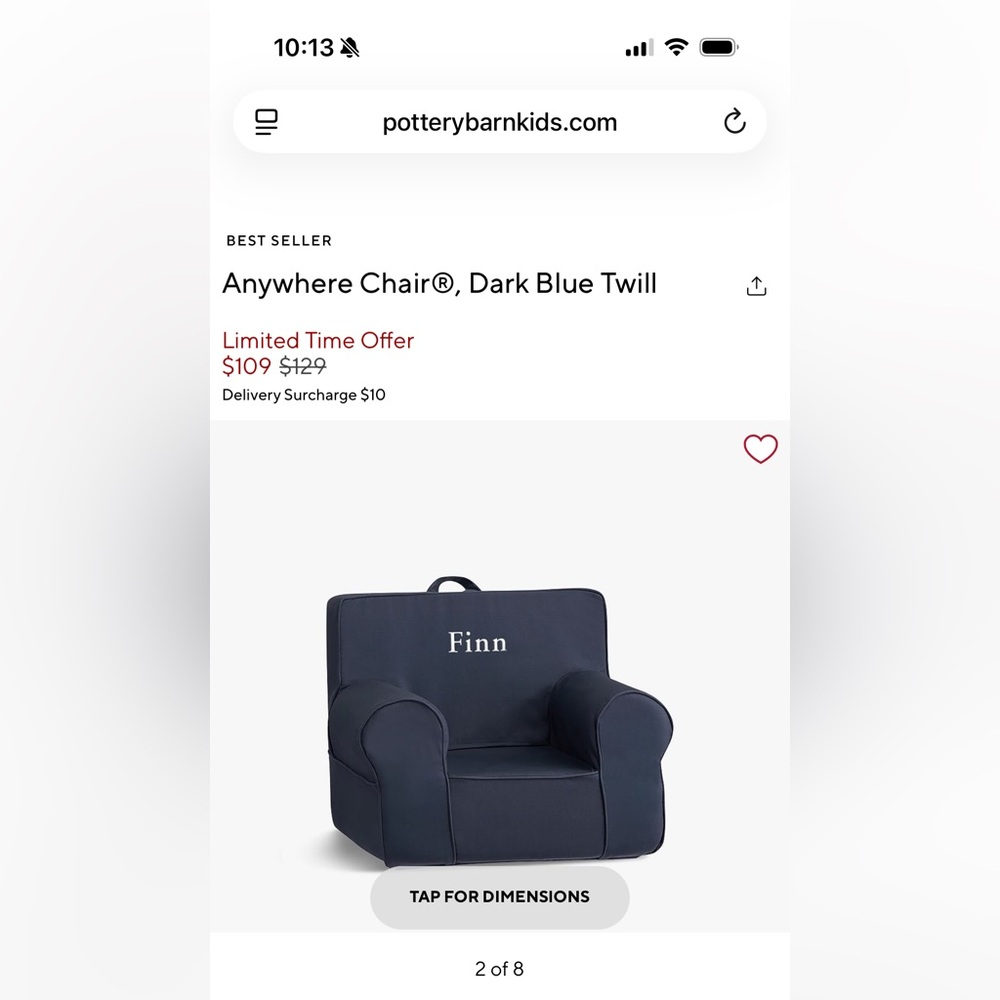 Pottery Barn Kids-My First Chair